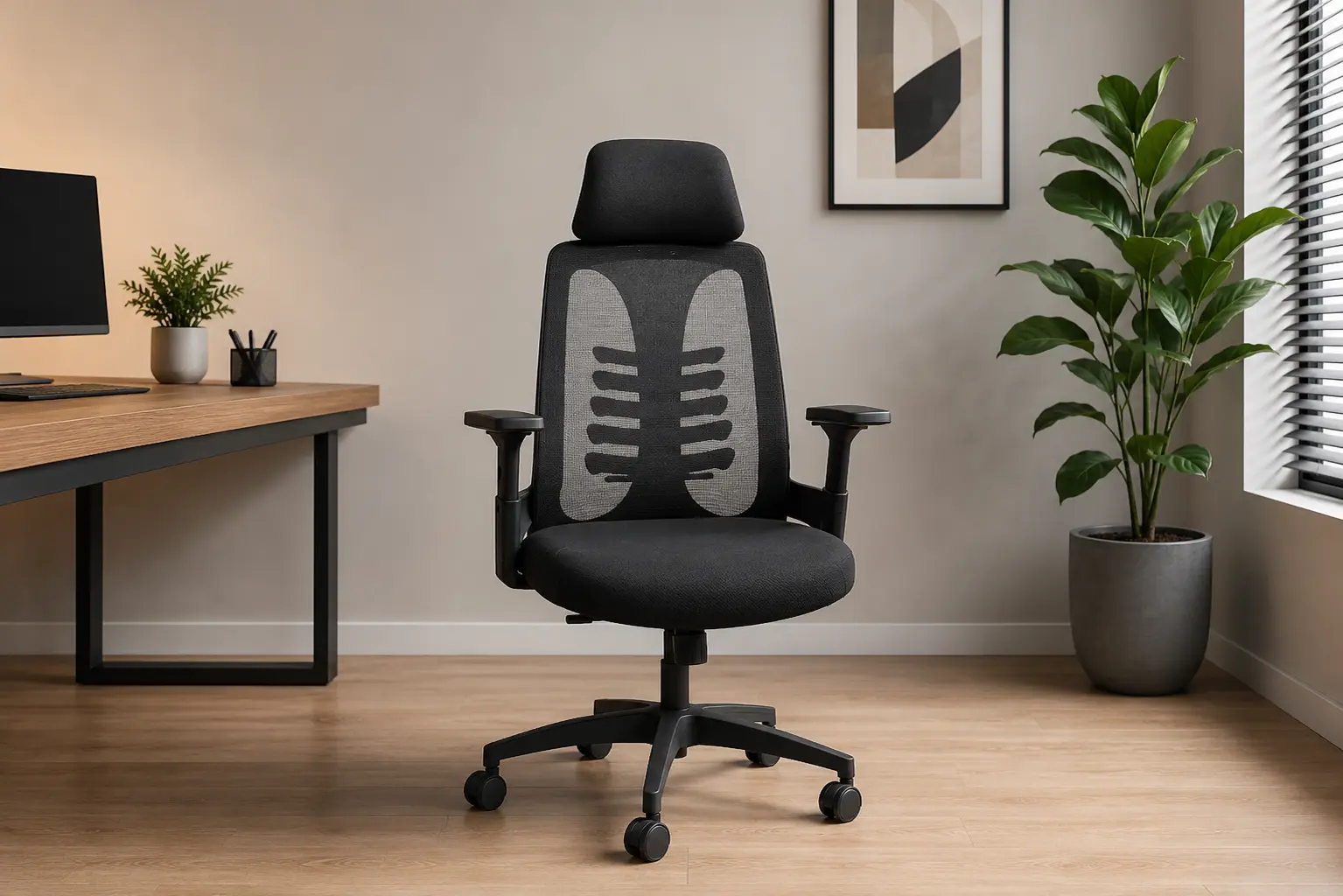 Ergonomic Headrest Chair